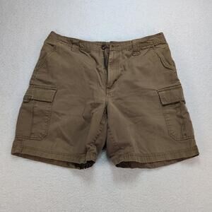 Columbia Cargo Shorts Mens 36 Brown Outdoor Hiking Utility Trail READ